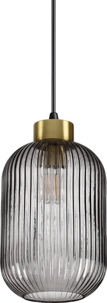 Suspension MINT-1 Noir Métal E27 60W IP20 Design Moderne IdealLux 237442