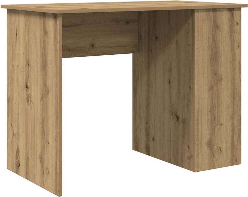 vidaXL Schreibtisch Artisan-Eiche 100x55x75 cm Holzwerkstoff