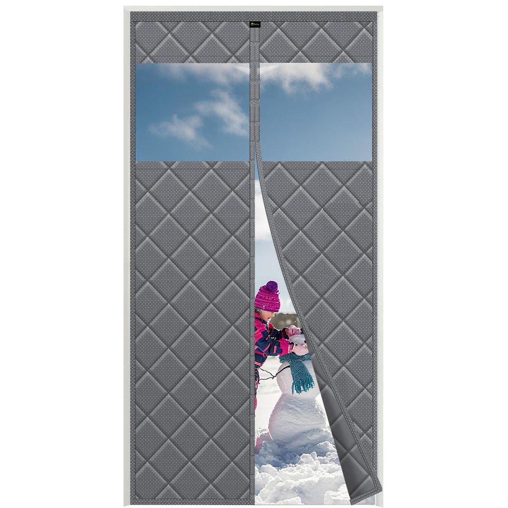 Türvorhang Kälteschutz Winter, Thermovorhang magnetisch, Produktbild 