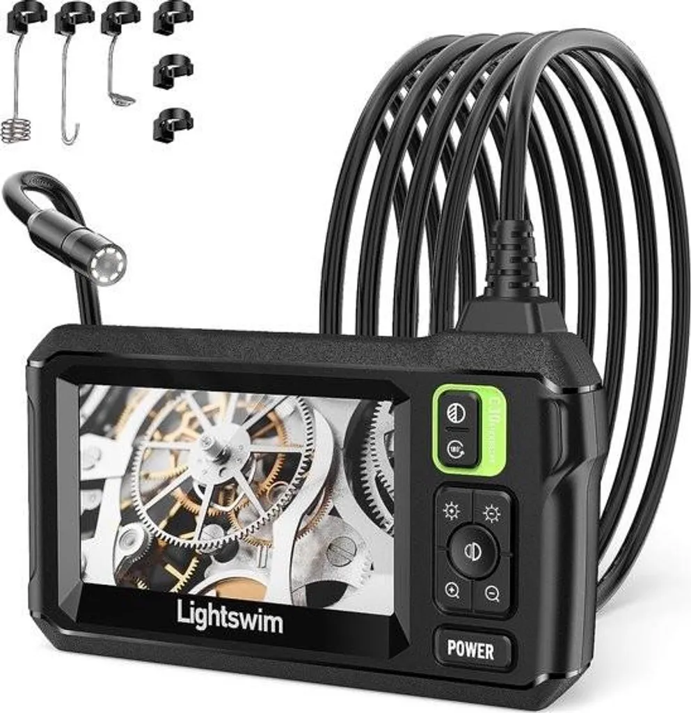 OFFERTA: Telecamera Endoscopica 5m HD - Ispezione Tubi Impermeabile