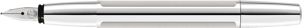 Pelikan Füllhalter "Pura 40" silber Federbreite: F