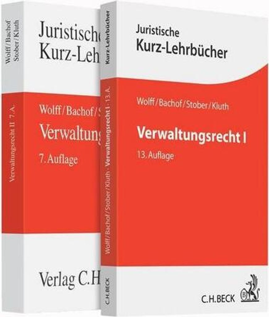 Verwaltungsrecht 1 und 2