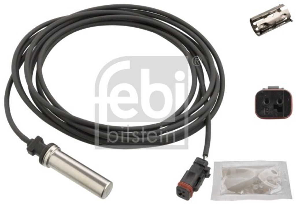 Febi Bilstein Raddrehzahl Sensor für Hinterachse links oder Produktbild 