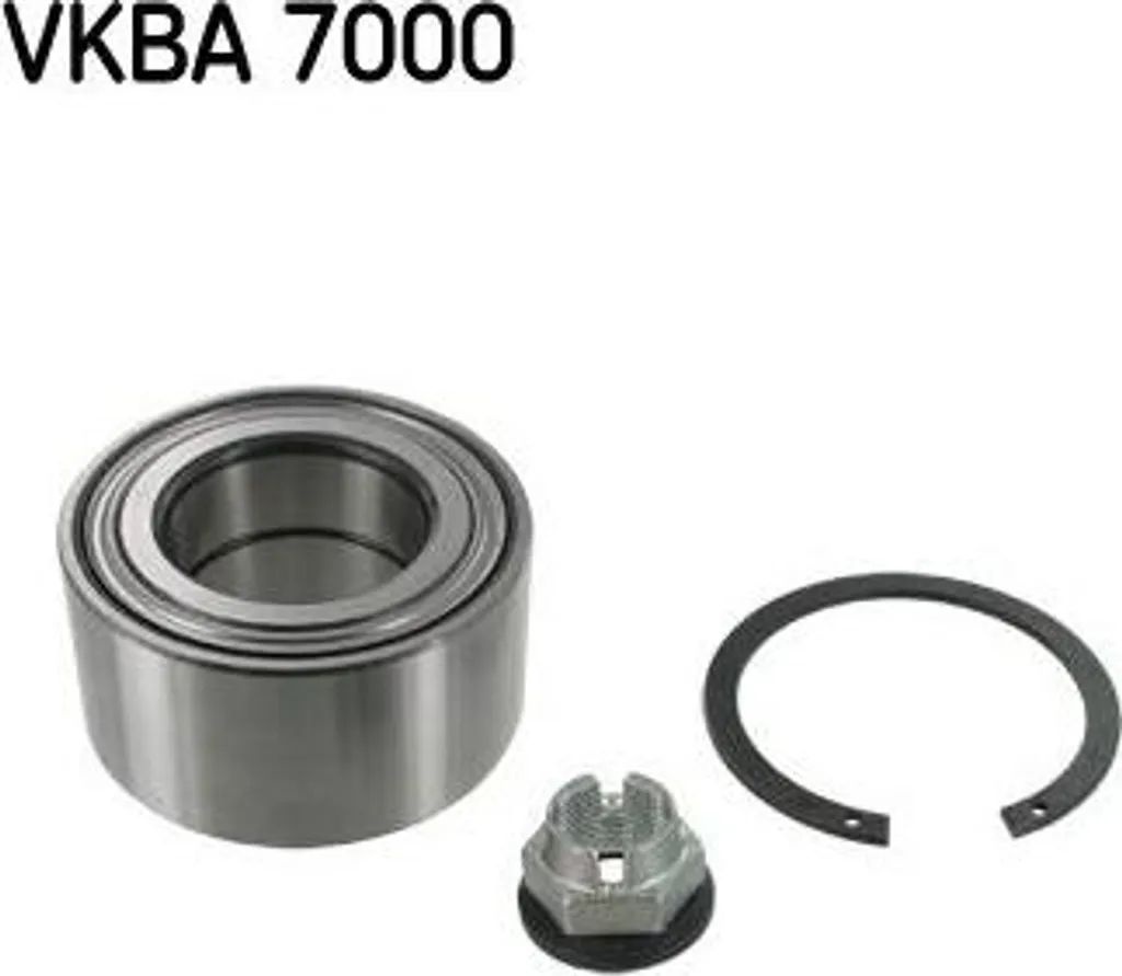 Kit Roulement de Roue SKF VKBA 7000 pour Duster OE 402109533R Fiable