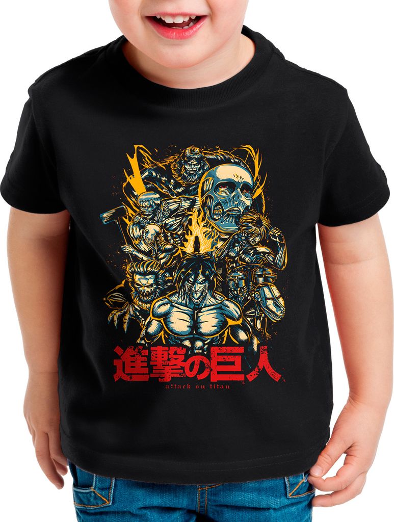 A.N.T. Attack All Kinder T-Shirt attack anime japan manga on titan aot