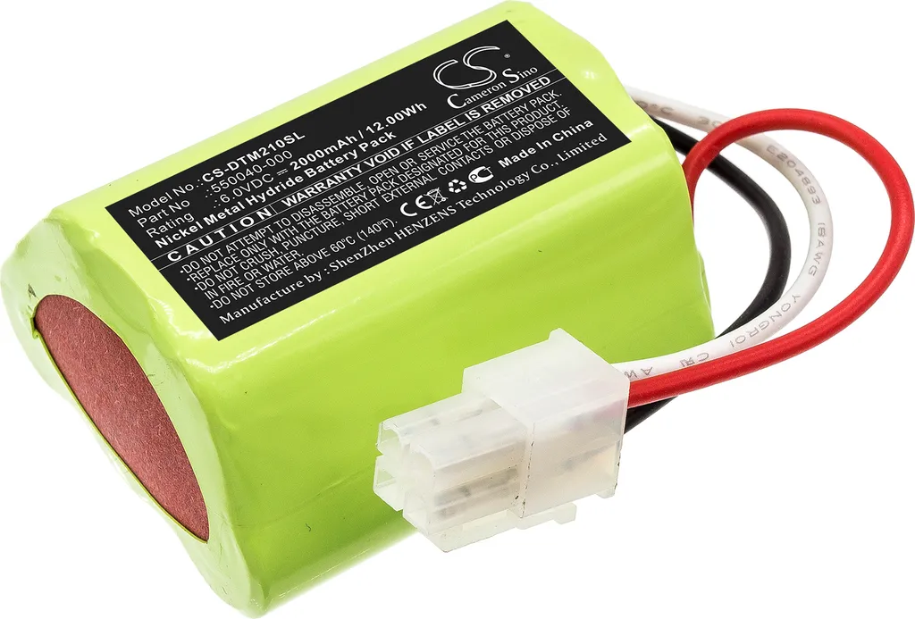 Batteria TECHTEK per O'Neil Microflash 2 | Ricambio 550040-000 2000mAh