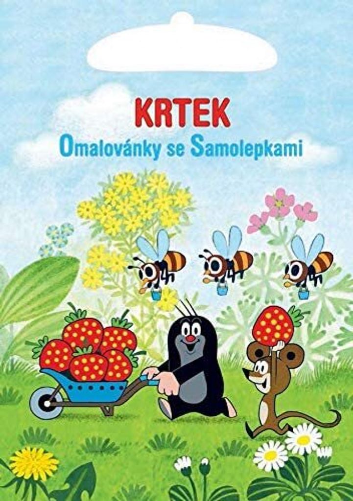 Der kleine Maulwurf Malbüchlein DIN A5-16 Seiten und 12 Aufkleber