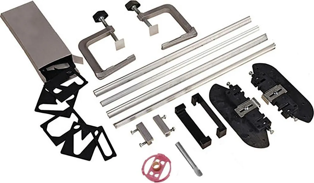 Gabarit Fraisage Lettres Milescraft avec Système TurnLock et Rails