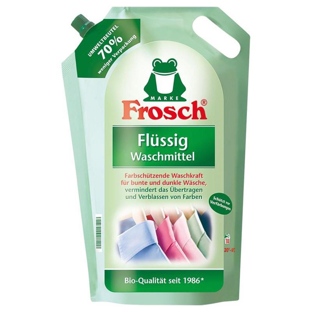 Frosch Universal Waschmittel 1,8L hohe Waschkraft für alle Textilien (1er Pack)