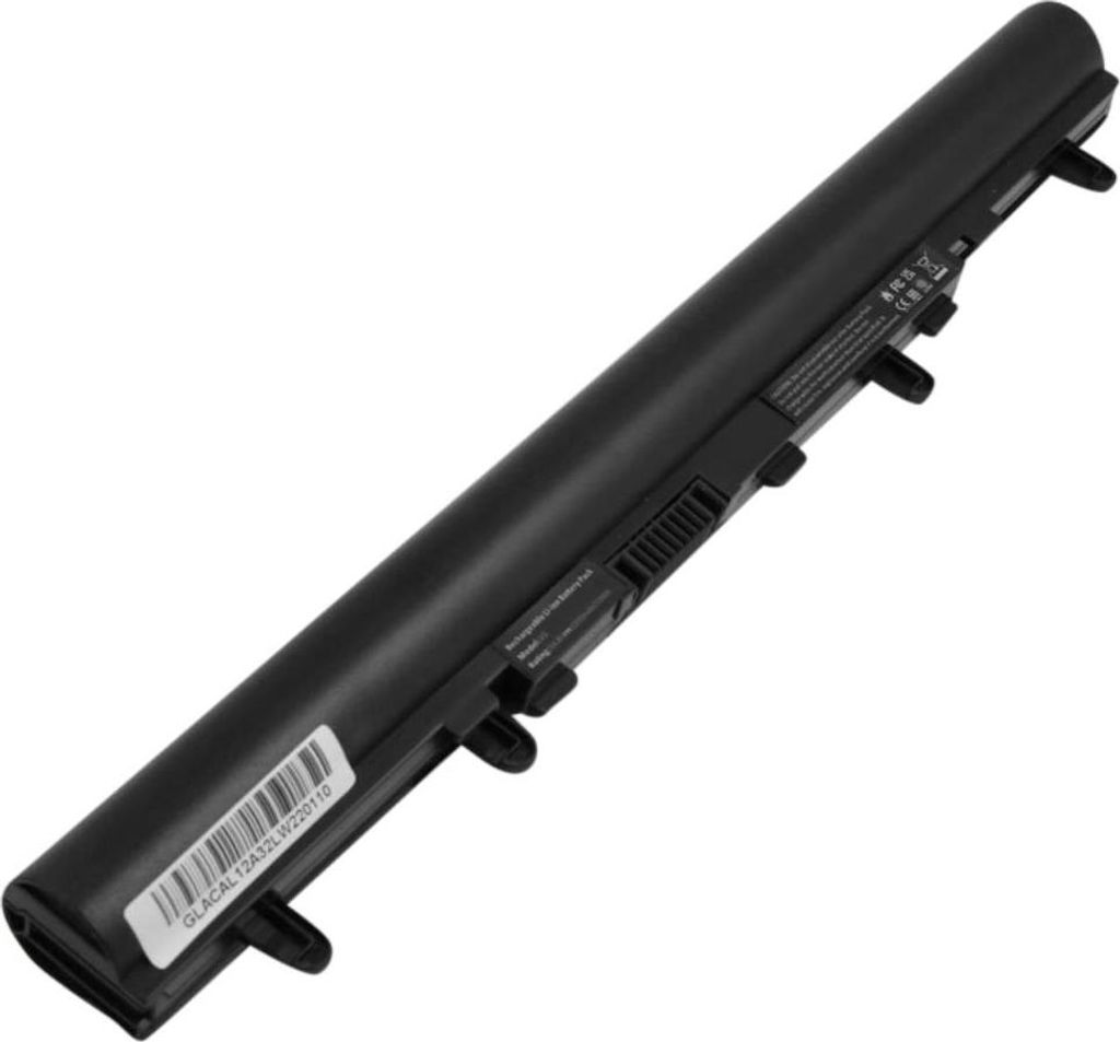 Avizar, Ersatzakku Li-Ion 2200mAh 14,8V für Acer Aspire V5-431 Laptop, Schwarz