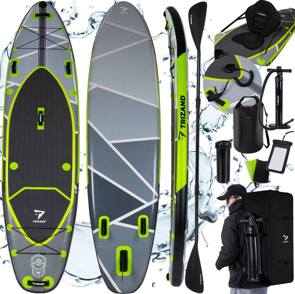 Trizand Sup Stand up Paddling Board 335cm Gepumpt mit Sitz, Produktbild 
