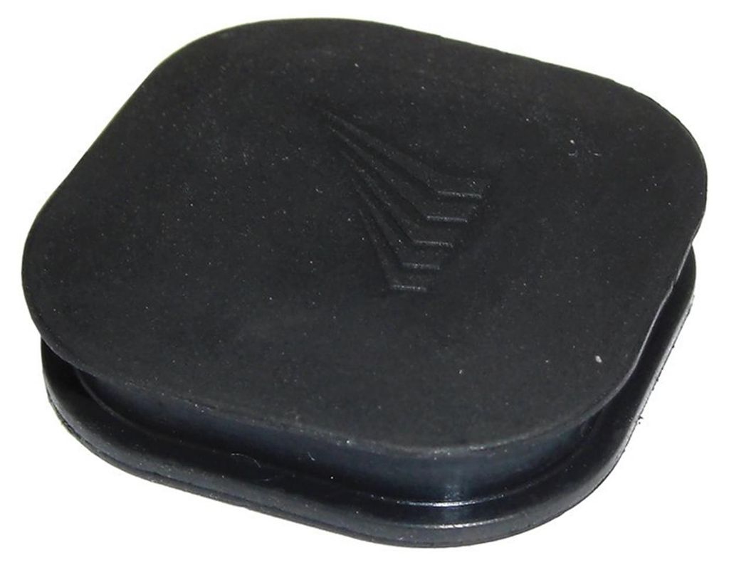 Haibike Gummistopfen mit Haibike Logo schwarz Kabeleingang Produktbild 