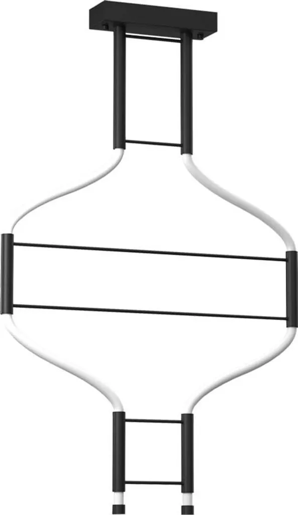 Lustre LED pour salon et salle à manger ALHA Dohar blanc neutre 42 W