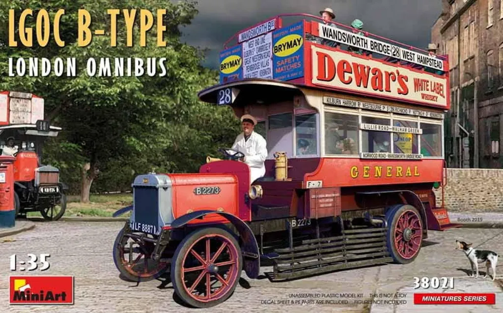 MiniArt 35002 London Omnibus Type B 1:35 avec Détails Photo-Découpés