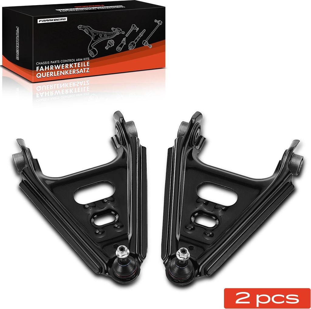 Frankberg 2x Querlenker Vorderachse für Smart Fortwo Cabrio 451 Fortwo Coupe 0.8L 1.0L Bj ab 2007