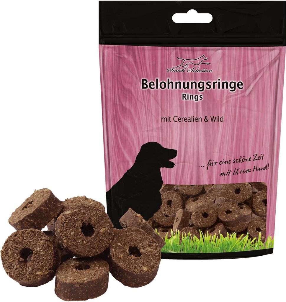 Schecker 3 x 500g Belohnungsringe Cerealien & Wild - Produktbild 