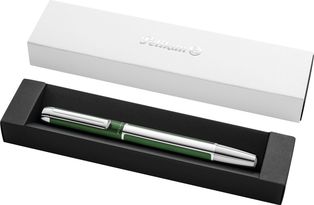 Pelikan Füllhalter PURA P40 Waldgrün EF Geschenkbox