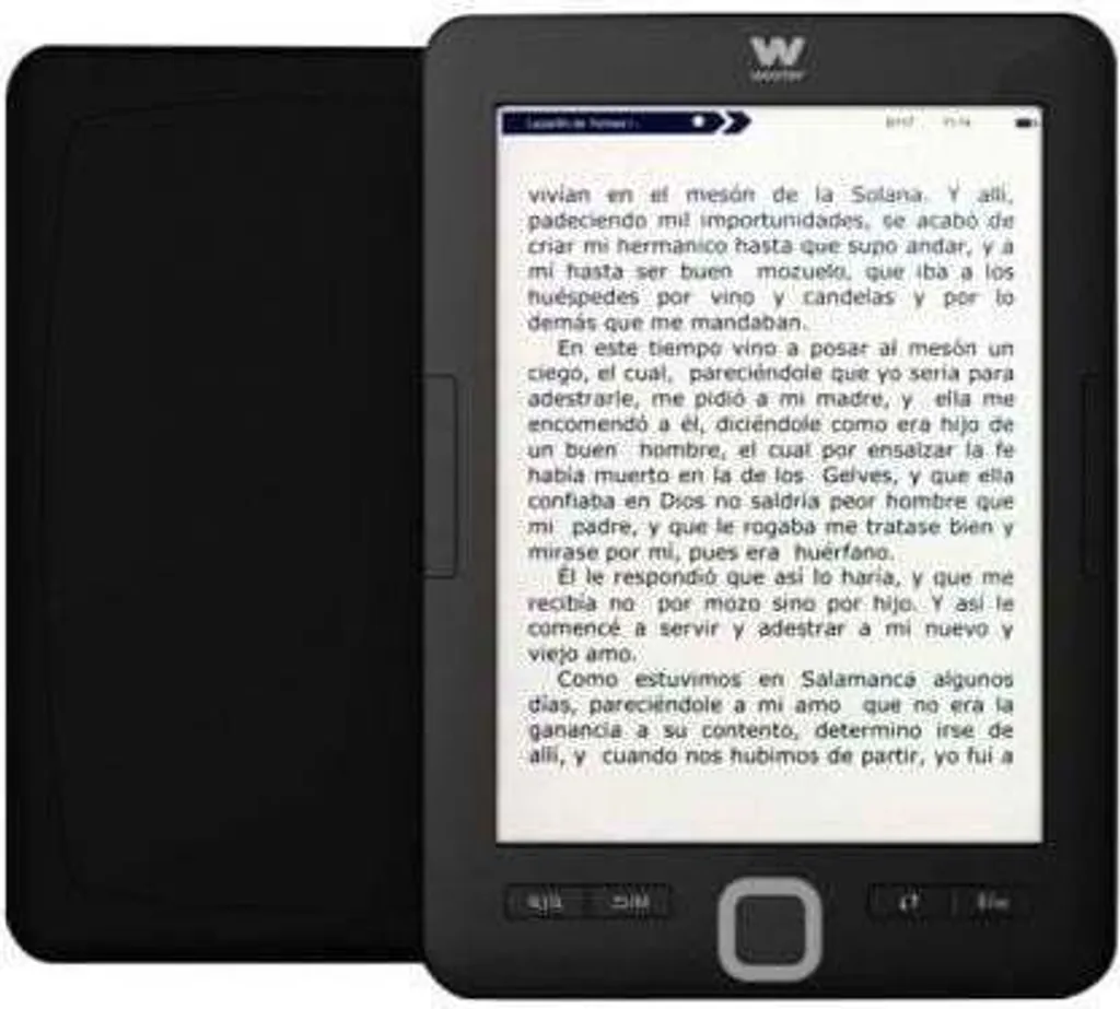 EBook Woxter EB26-042 Scriba 195 | 6 Pollici 4GB Nero | Lettore Economico