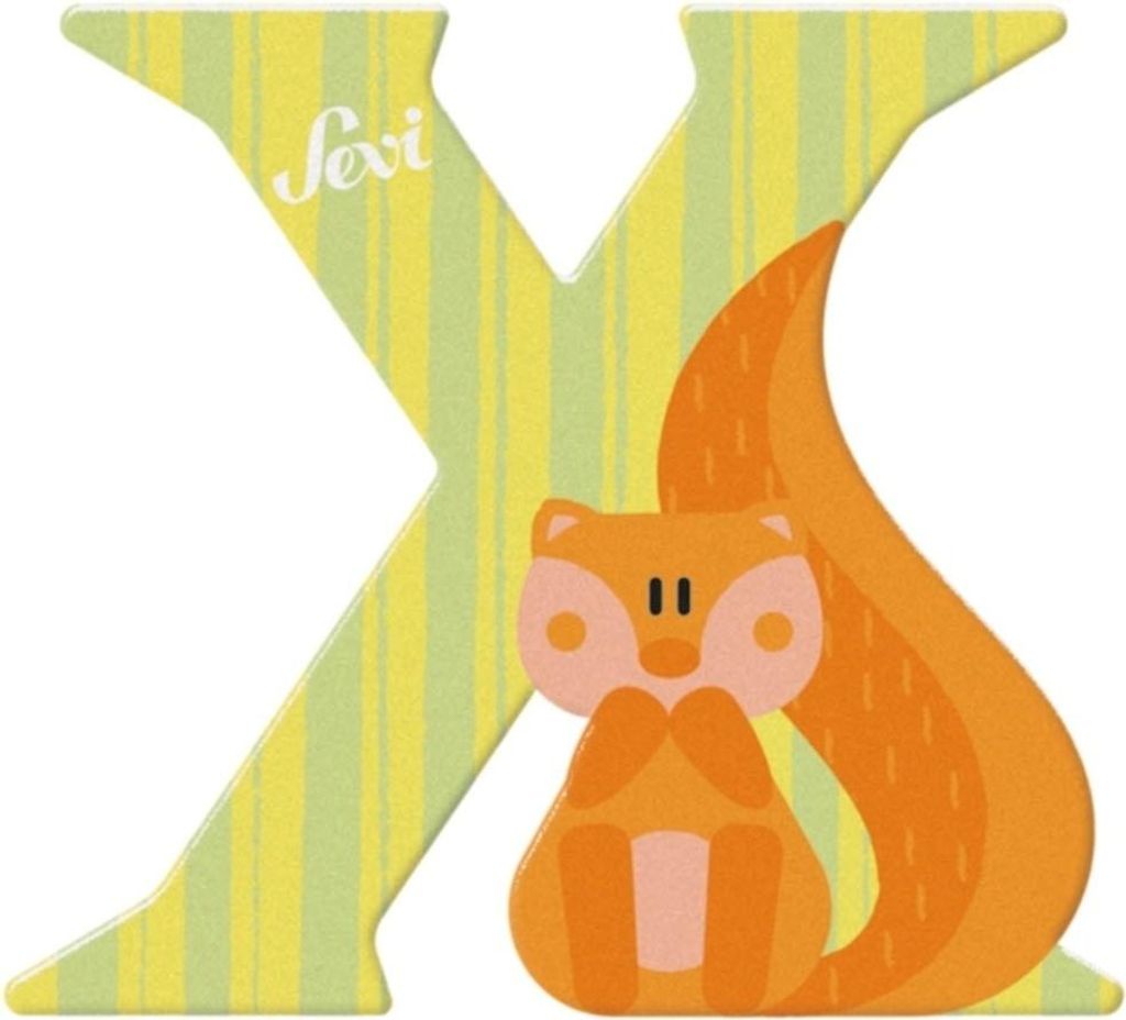 Sevi Buchstabe X Xero, pastell Produktbild 