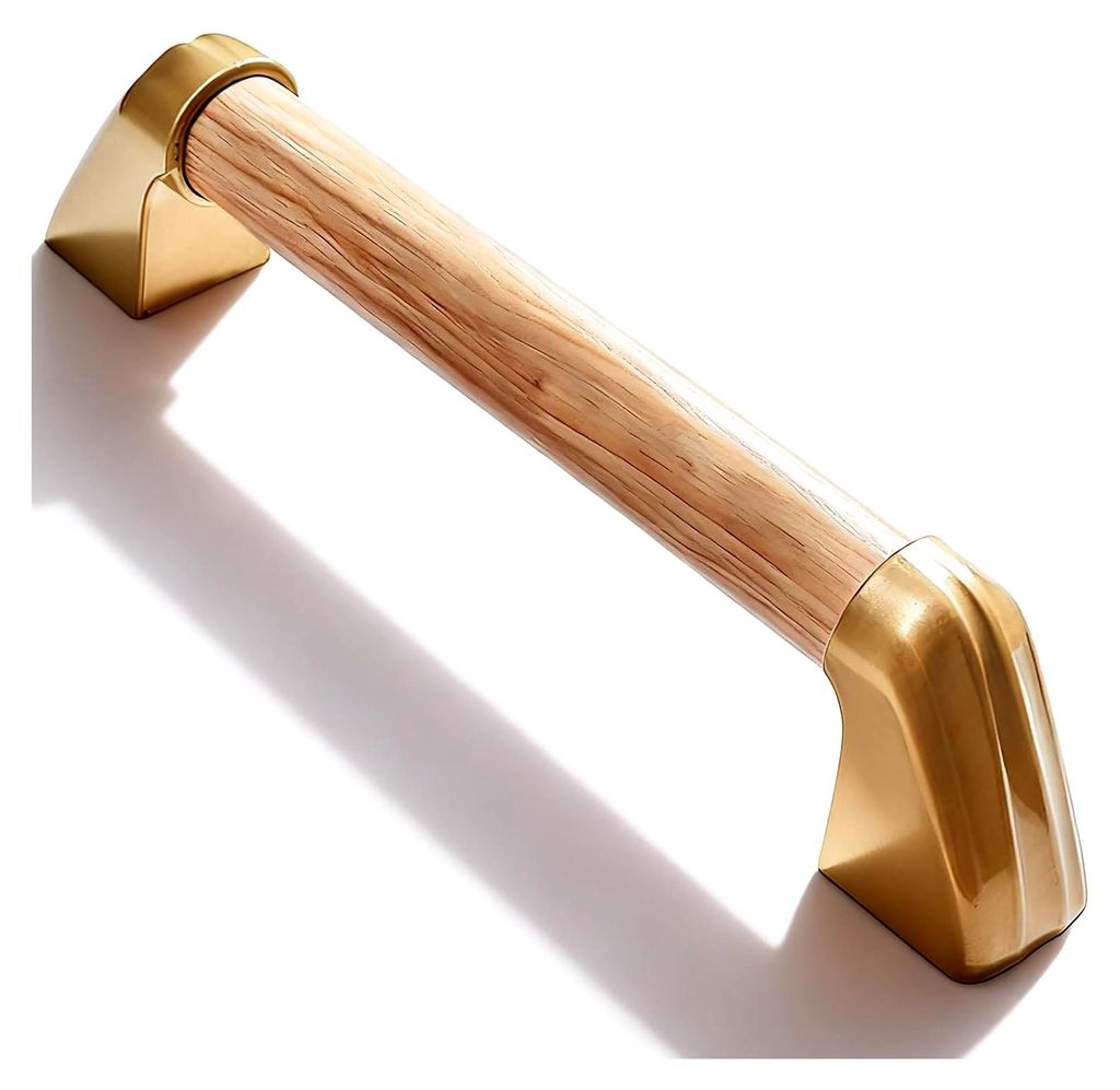 Handlauf Holz Badezimmer: 30 cm Haltegriffe für Senioren, 304 Edelstahl Dusch- und Badewannengriff, Aufstehhilfe für WC, Badezimmer, Küche, Treppen