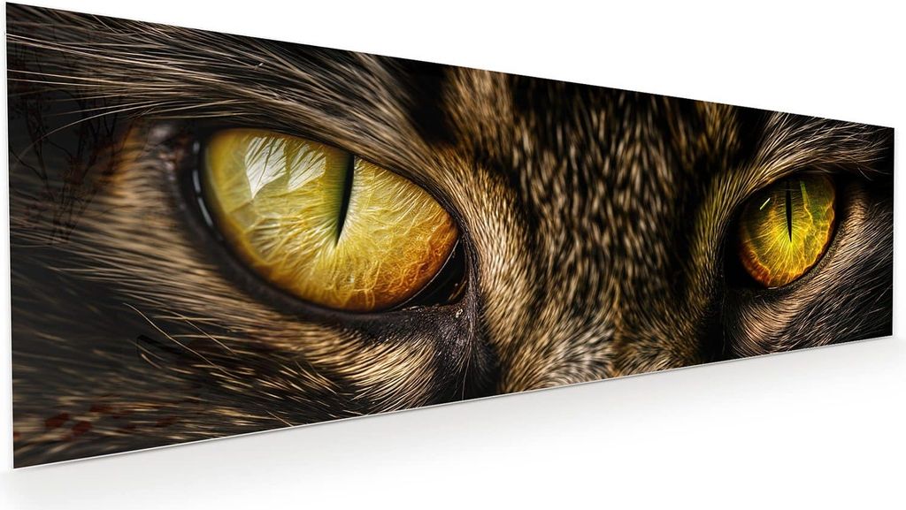 Glasbild 120x40cm in XXL für Wohnzimmer, Schlafzimmer Motiv Produktbild 