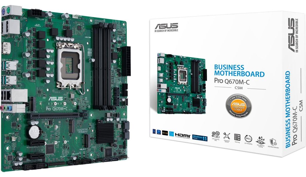 MB ASUS Intel 1700 PRO Q670M-C-CSM