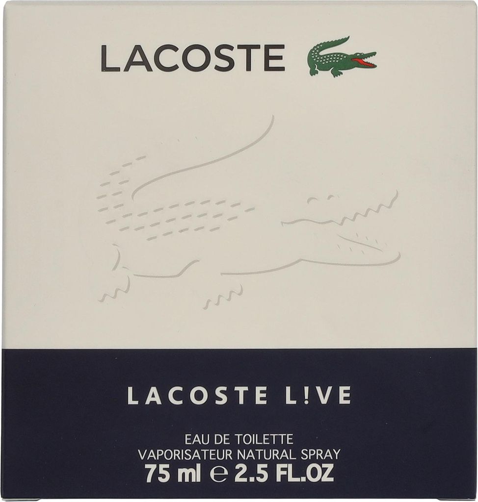 Lacoste Live eau de toilette per uomo 75 ml Immagine del prodotto 