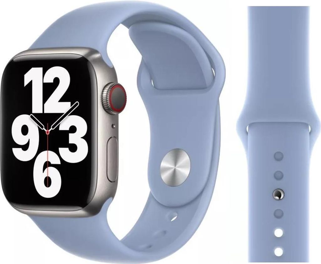 Original Apple Sport Armband S/M 42/44/45mm MN2D3ZM/A Blue Produktbild 