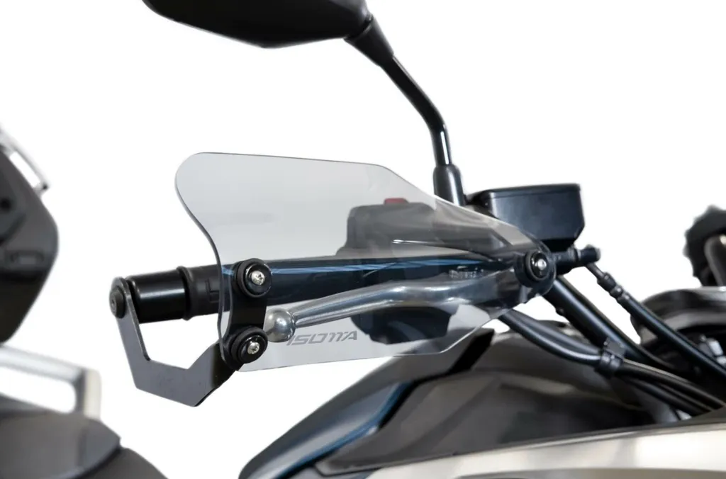 Protège-mains Isotta noir mat pour moto Honda NC 750 X - Protection ABS