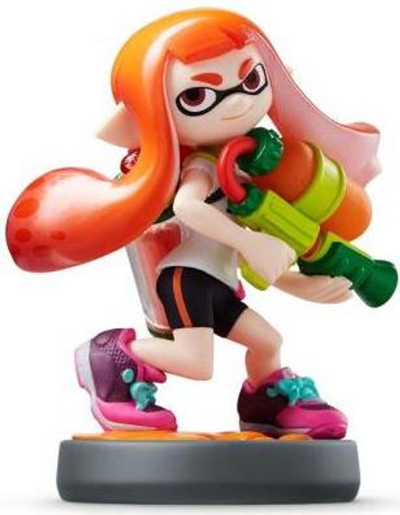 Nintendo amiibo Splatoon Inkling Girl, Neon-Pink