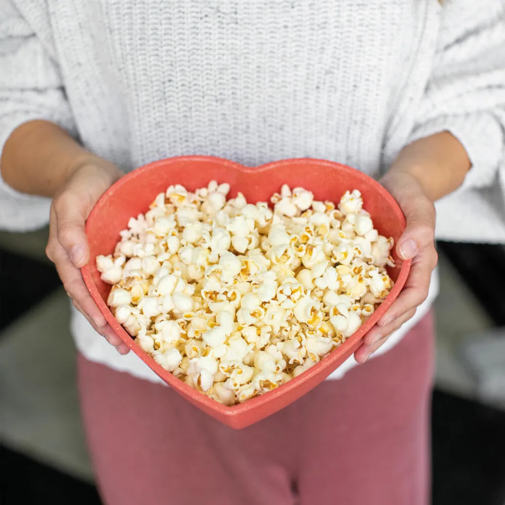Ciotola Cuore Koziol Grigio per Picnic e Aperitivi - Leggera e Chic - 4