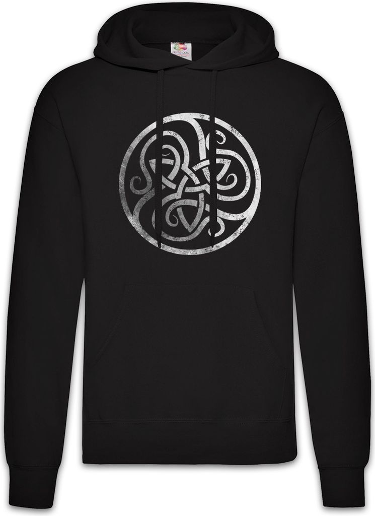 Urban Backwoods Celtic Circle, Herren Hoodie, Farbe: Schwarz, Größe: S