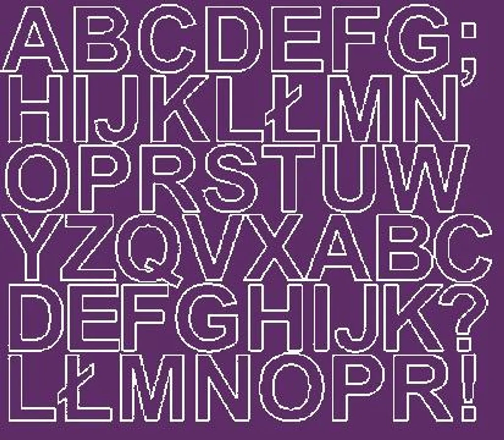 Lettere Adesive 3 cm Viola Lucido Autoadesive - Vinile Alta Qualità
