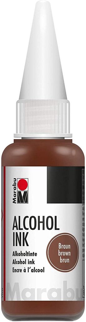 Marabu permanente Tinte Alcohol Ink braun 20 ml