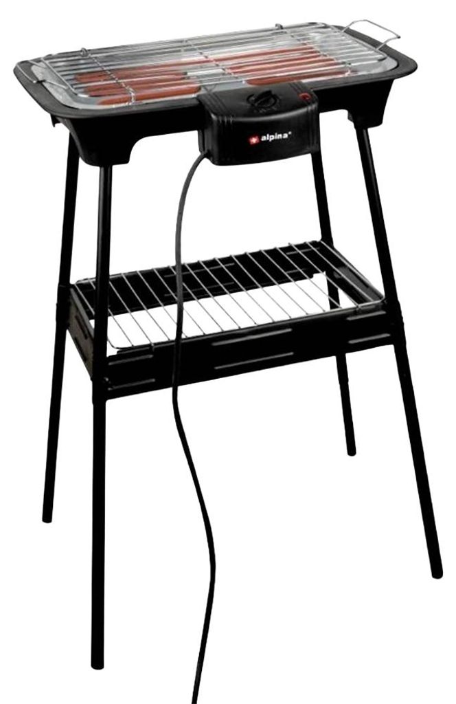 Elektrische 2-in-1 barbecue 2000w Productafbeelding 