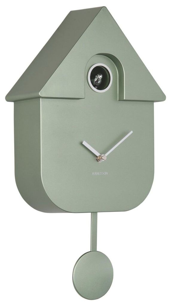 Karlsson KA5867GR, Wandklok, Analoog, Overig, Groen, Productafbeelding 