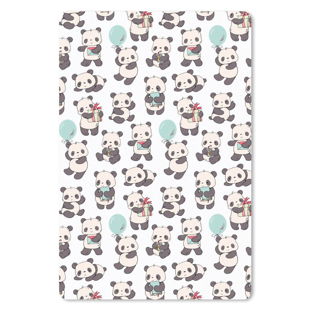 MuchoWow® Mauspad Mousepad Geschenk - Panda - Muster 40x60 Produktbild 