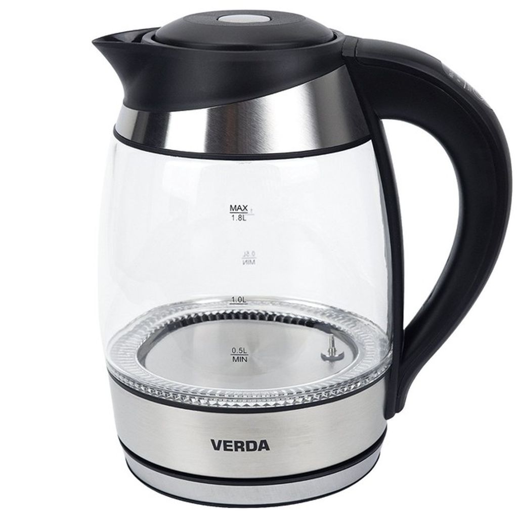 Esperanza EKK026, 1,7 L, 2200 W, Čierna, Priehľadná, Sklo, Obrázok produktu 