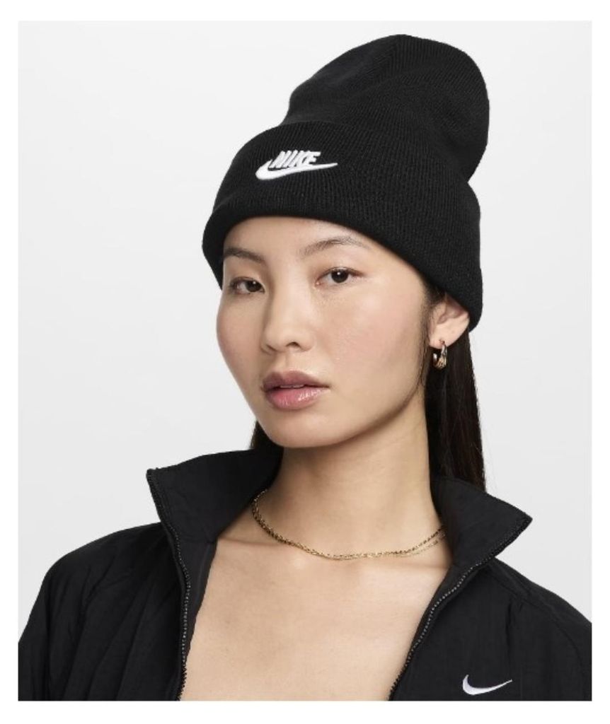 Nike U Nk Peak Beanie Tc Fut F24 L Black/White Black/White -