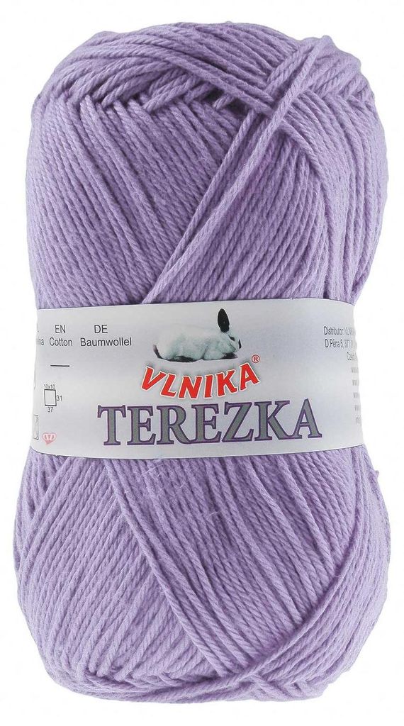 Strickgarn TEREZKA 100% Baumwolle, helllila