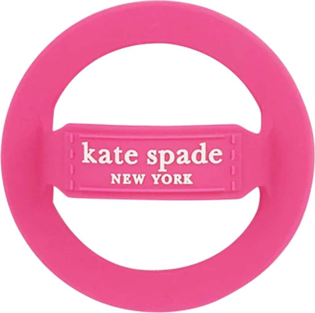 Kate Spade, 360° Drehbarer MagSafe Handygriff Halterung, Rosa