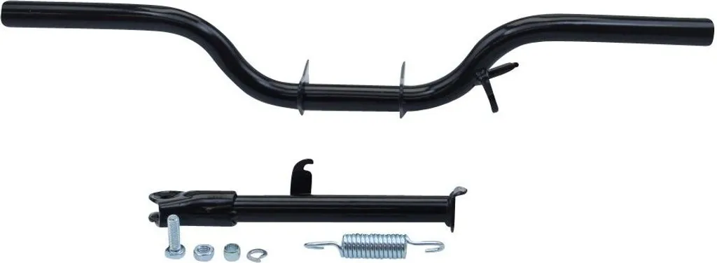 Support repose-pieds Simson S51 avec béquille latérale renforcée 22mm - 3