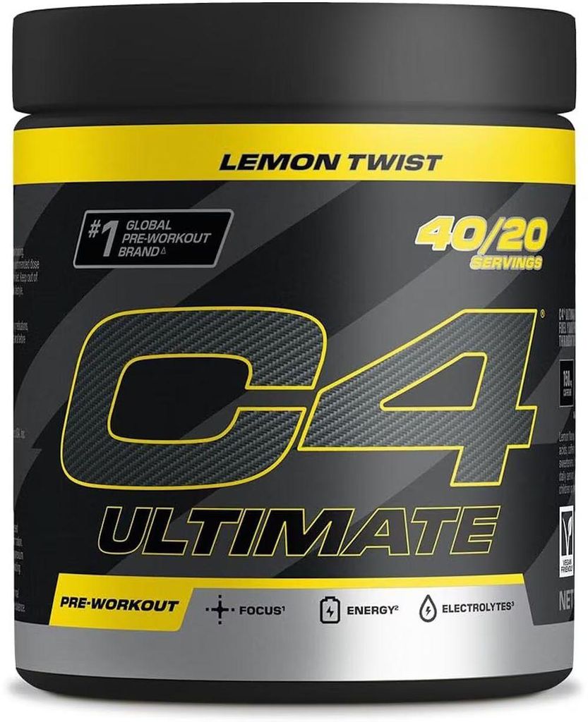 Cellucor C4 Ultimate - 380g, citroen-limoen smaak Productafbeelding 