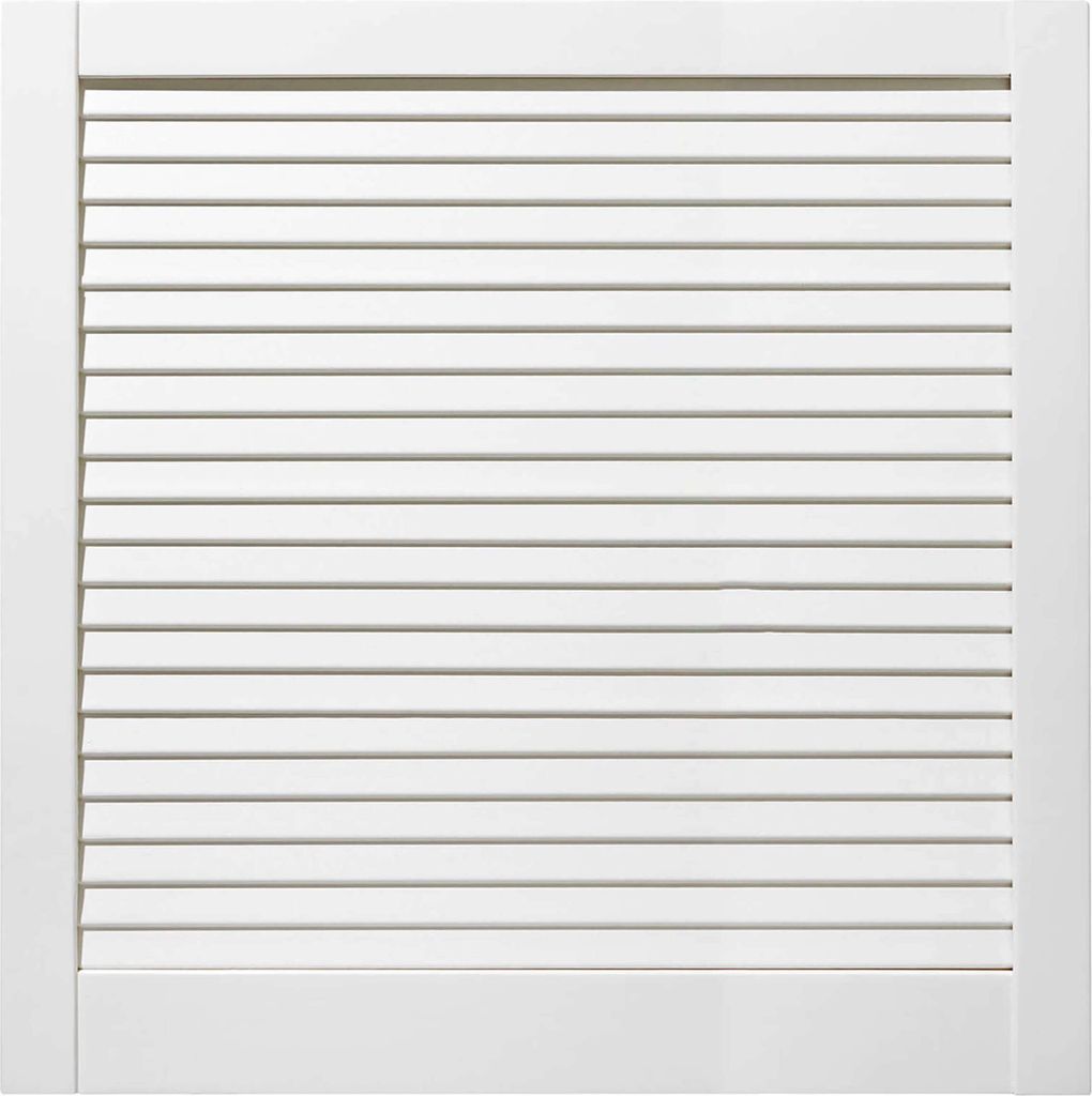 ben+camilla.com geschlossene Lamellentür 60,1x59,4cm weiß Produktbild 