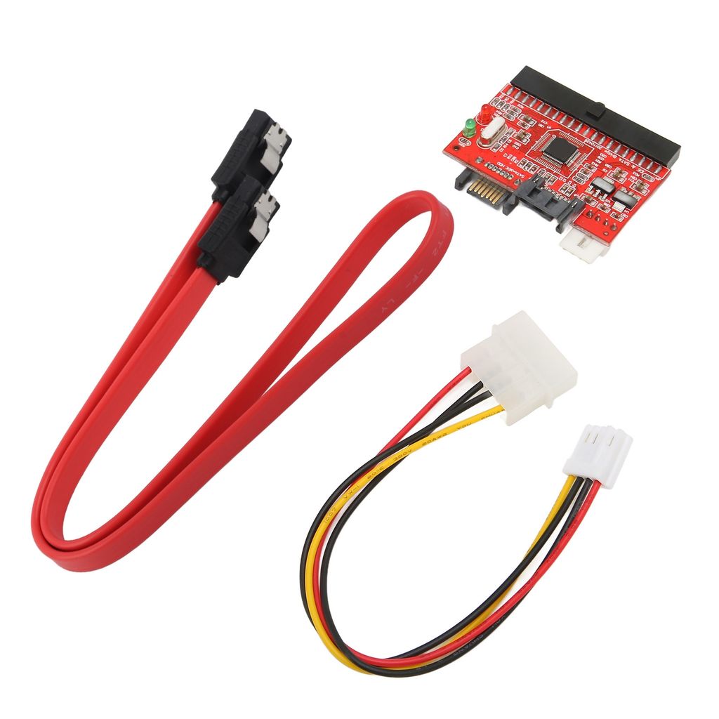 3,5-Zoll-IDE-zu-SATA-Riserkarte, bidirektionale Konvertierung, 1,5 Gbit/s-Unterstützung, Hot-Swap-fähiger IDE-Festplattenadapter für Heimbüros