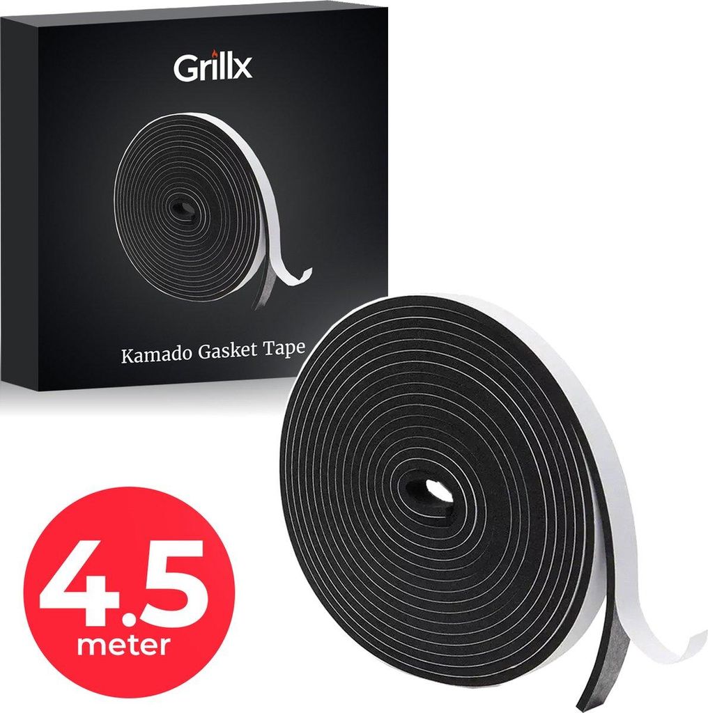 GrillX Kamado Filz 4,5 Meter - Bis zu 425 °C - BBQ Vilt - Glasfaser - BBQ Zubehör
