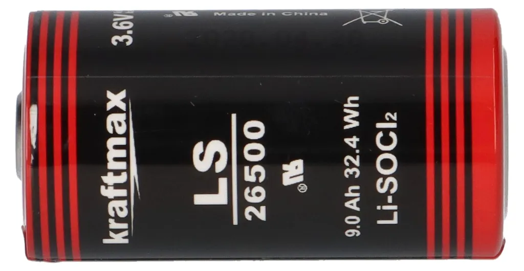 Pile Kraftmax LS26500 C Lithium 3.6V haute performance, lot de 10