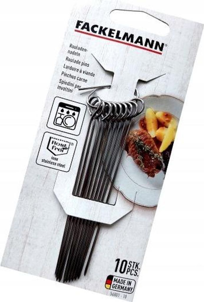 Fackelmann Rouladennadeln 10cm 10Stk. Zdjęcie produktu 