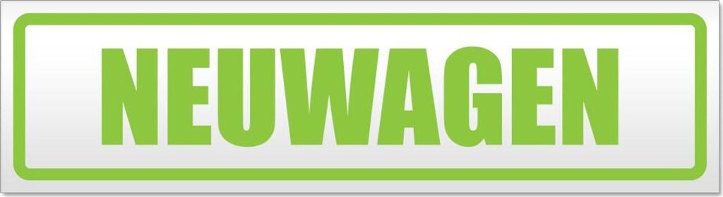 Neuwagen Magnetschild Schild magnetisch