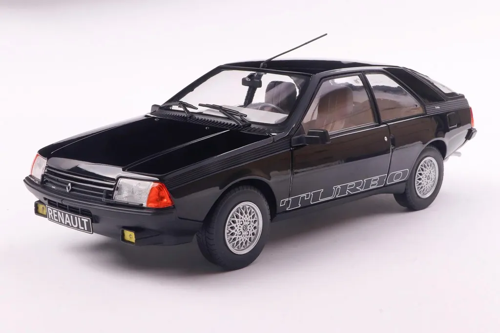 Miniature Renault Fuego Turbo 1980 Solido - Voiture de Collection 1/18